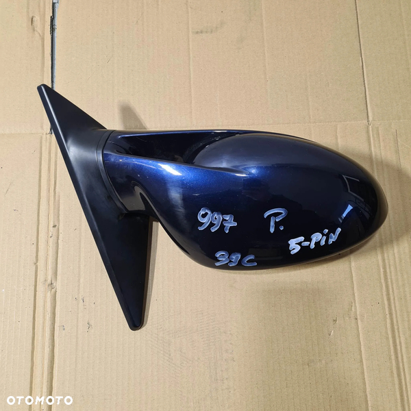 PORSCHE 911 997 987 CAYMAN BOXSTER LUSTERKO PRAWE 5PIN EU 39C
