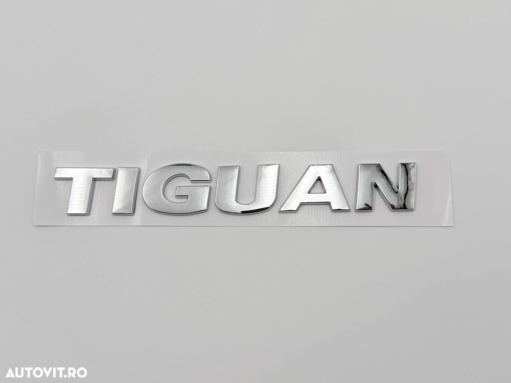 Emblema Compatibila VW Tiguan crom - 1