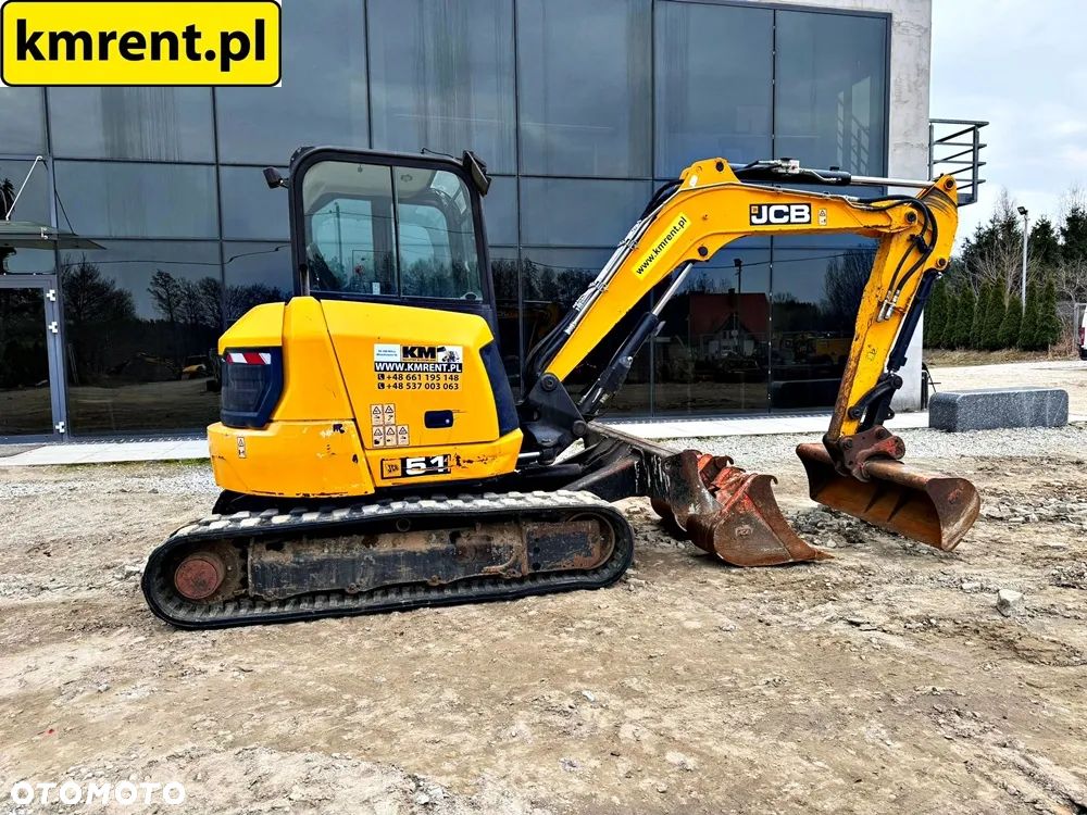 JCB 51 MINI-KOPARKA 2018R. | JCB 8055 TAKEUCHI TB 250 CAT 305 YANMAR VIO - 3