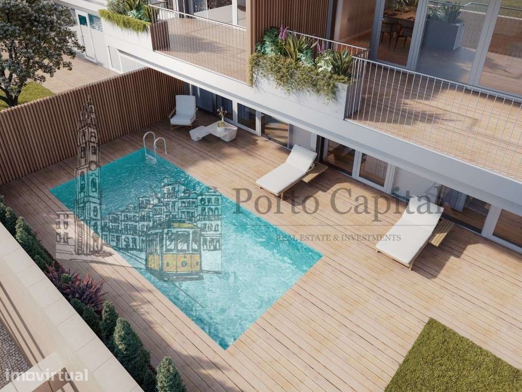 FANTASTICO APARTAMENTO T3 EM FRENTE AO MAR COM PISCINA PRIVATIVA