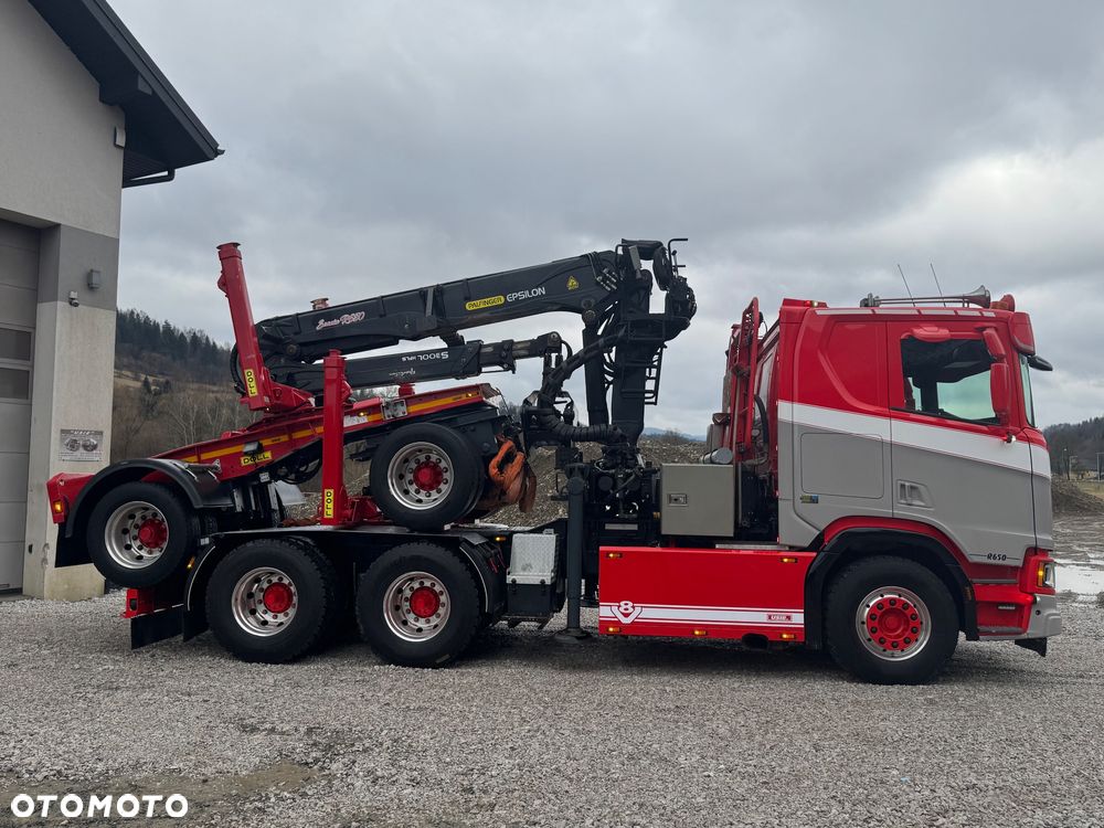 Scania V8 R650*Do drewna*drzewa*dłużycy*DOLL*EPSILON S300L* - 4