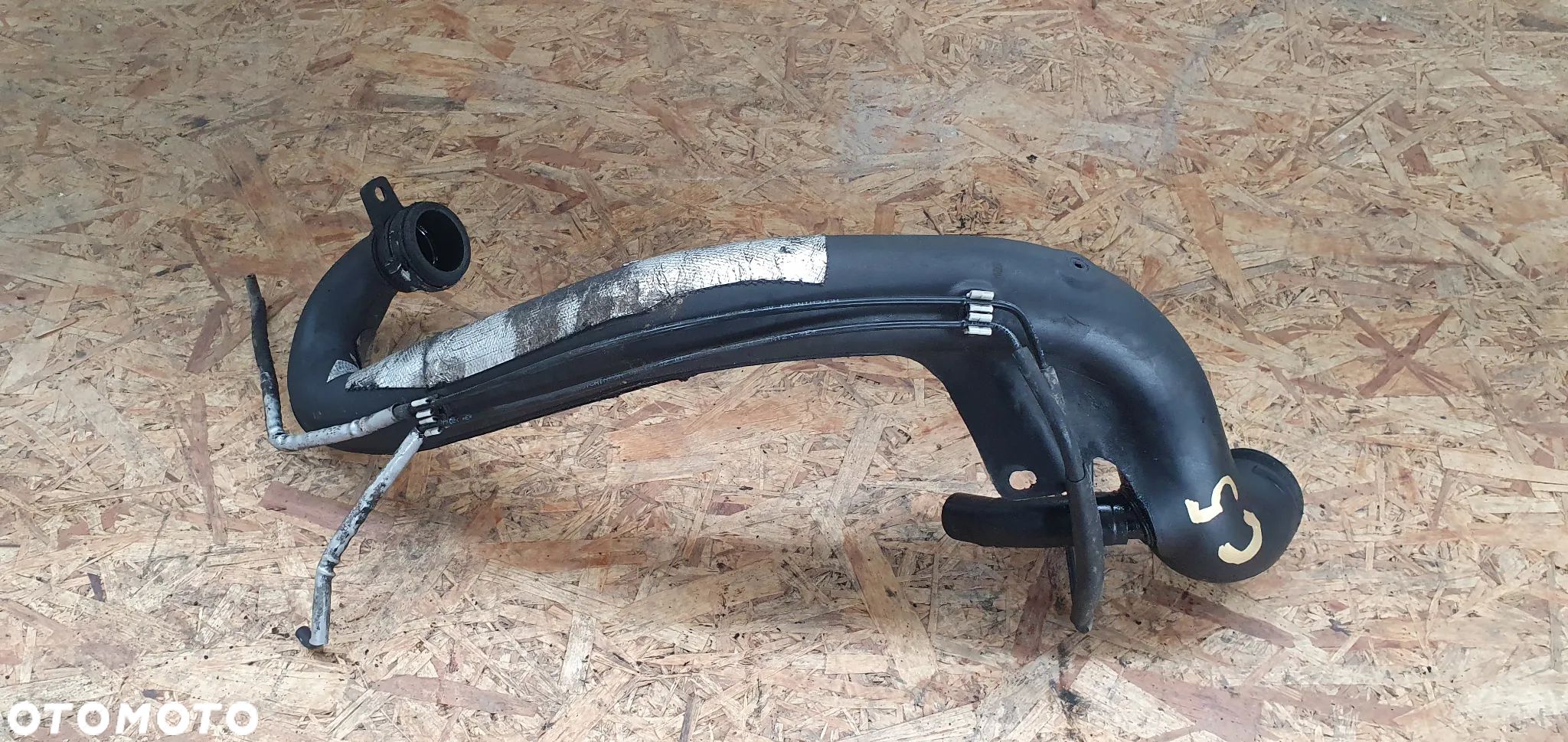 Przewód wąż rura intercoolera Citroen C5 2.0 HDI 9638038080A - 1