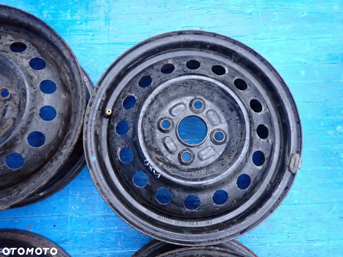 SUZUKI ALTO 09-FELGI STALOWE 14"x4.5J 4x100 - 7
