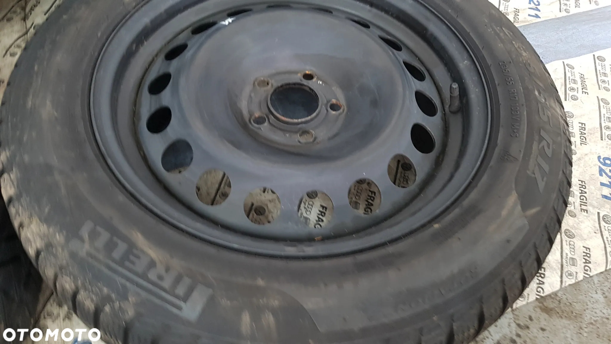 KOŁA ZIMOWE FORD KUGA EDGE  5X108 7,5JX17 235/55R17 FORD KUGA CZUJNIKI - 14