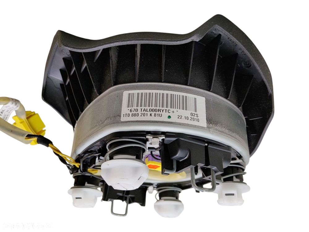 AIRBAG PODUSZKA KIEROWCY VW GOLF VI TOURAN II TIGUAN I 1T0880201K - 3