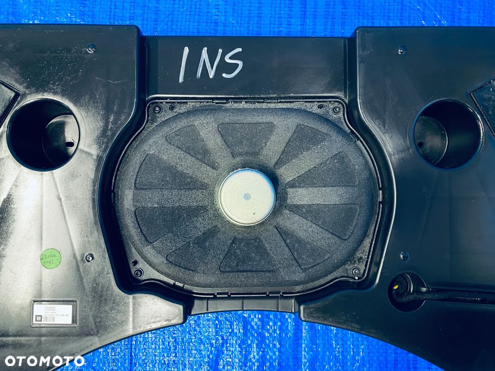 GŁOŚNIK NISKOTONOWY NAGŁOŚNIENIE SUBWOOFER TUBA BAGAŻNIKA INFINITY OPEL INSIGNIA A 2008- ; 13240963 ORYGINAŁ - 5