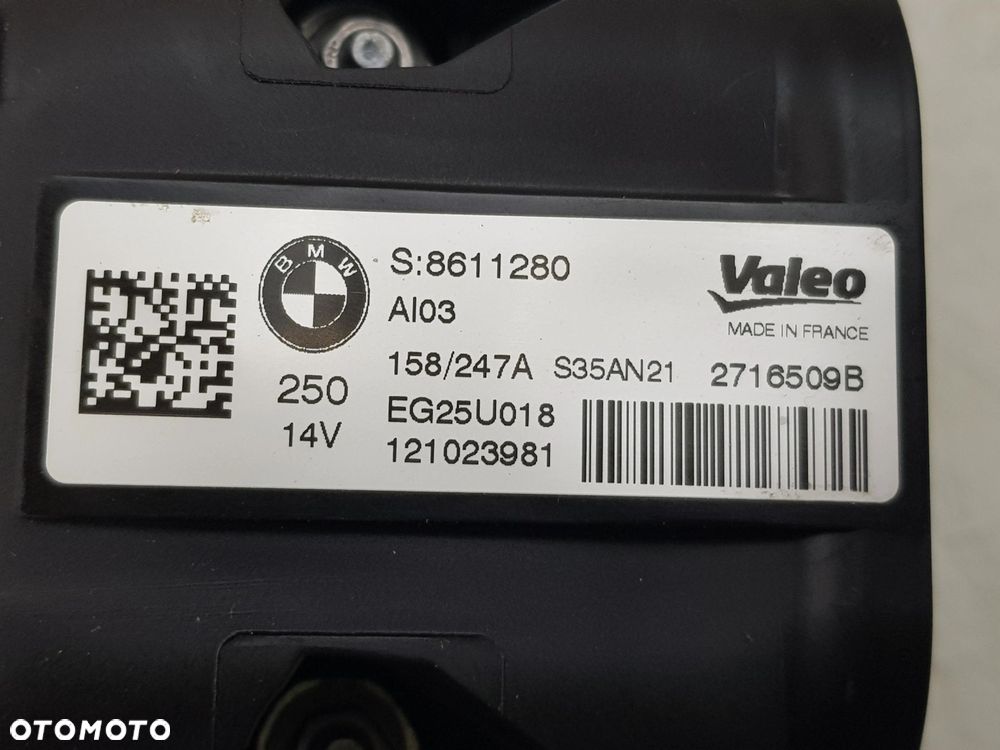 Alternator BMW 7 F01 5 F10 N63 4.4 V8 8611280 - 10