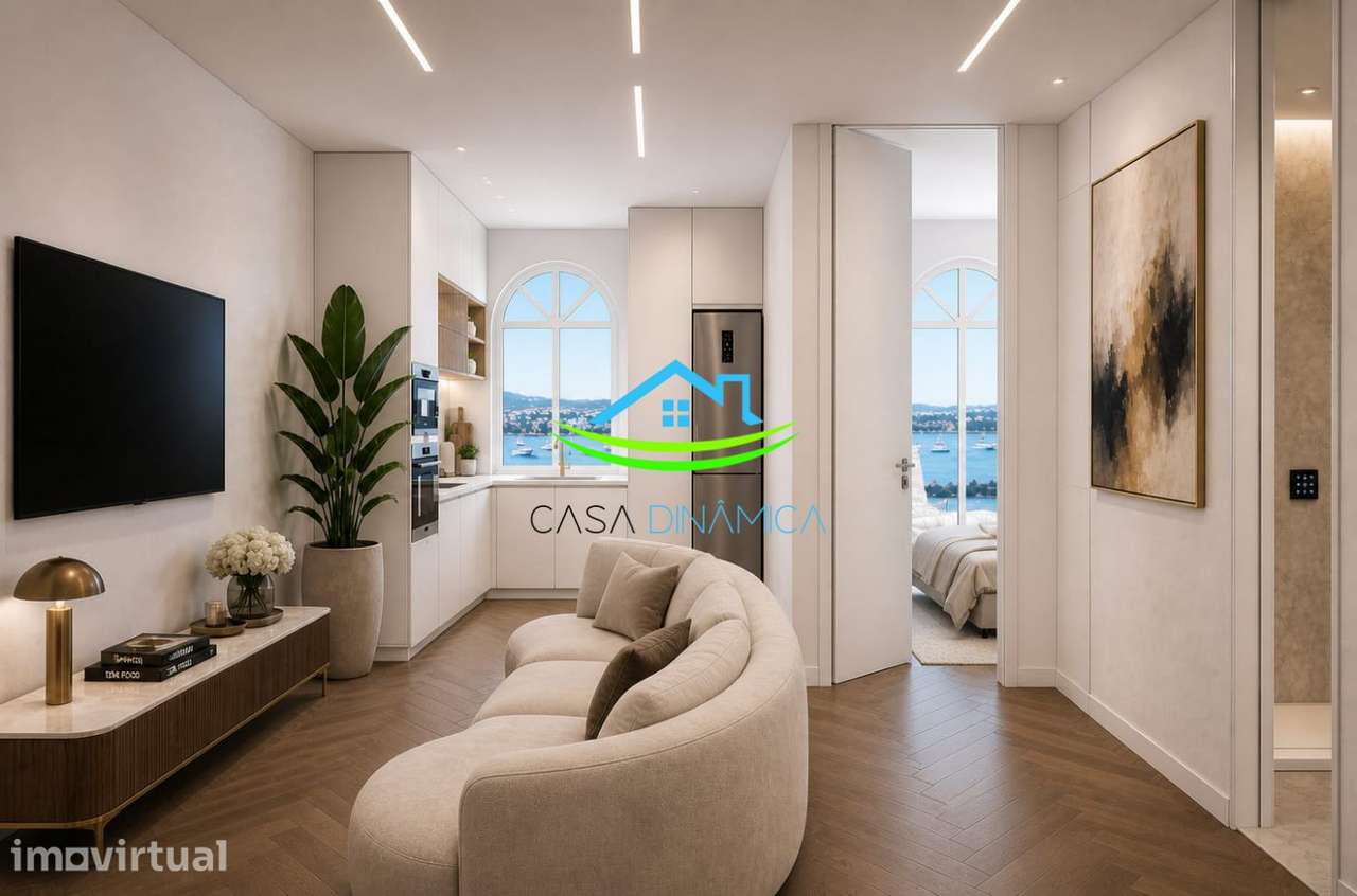 Apartamento T2 Novo no Cais da Figueira da Foz – Edifício Cais - Grande imagem: 2/49
