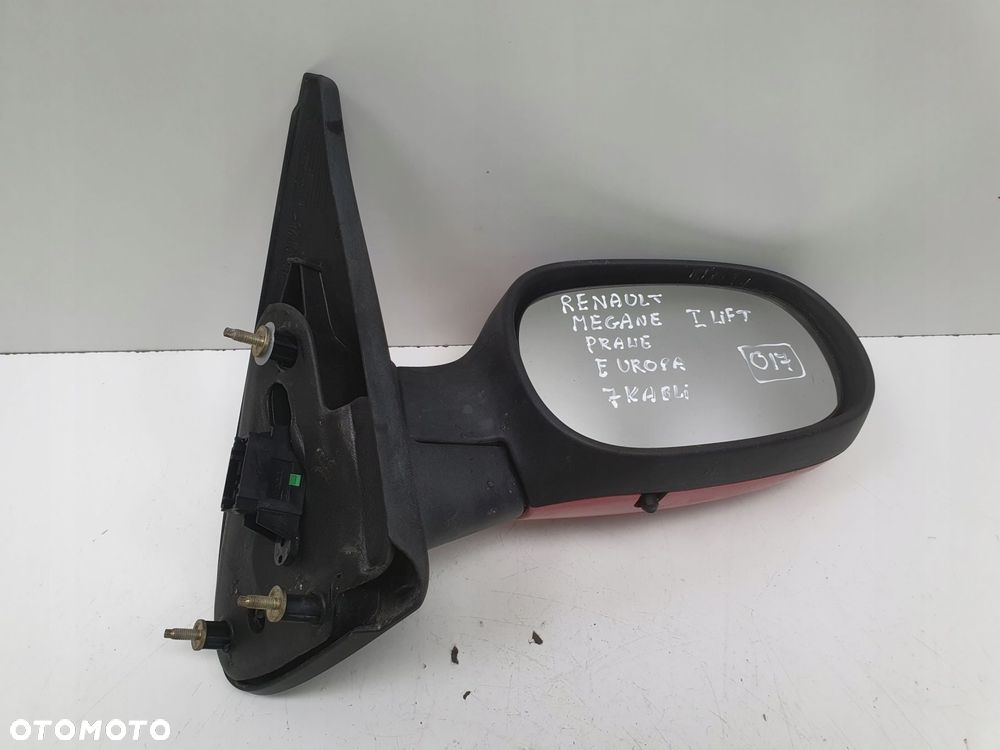 LUSTERKO PRAWE PASAŻERA Renault Megane I LIFT 99-02r _ 7 kabli EUROPA - 4