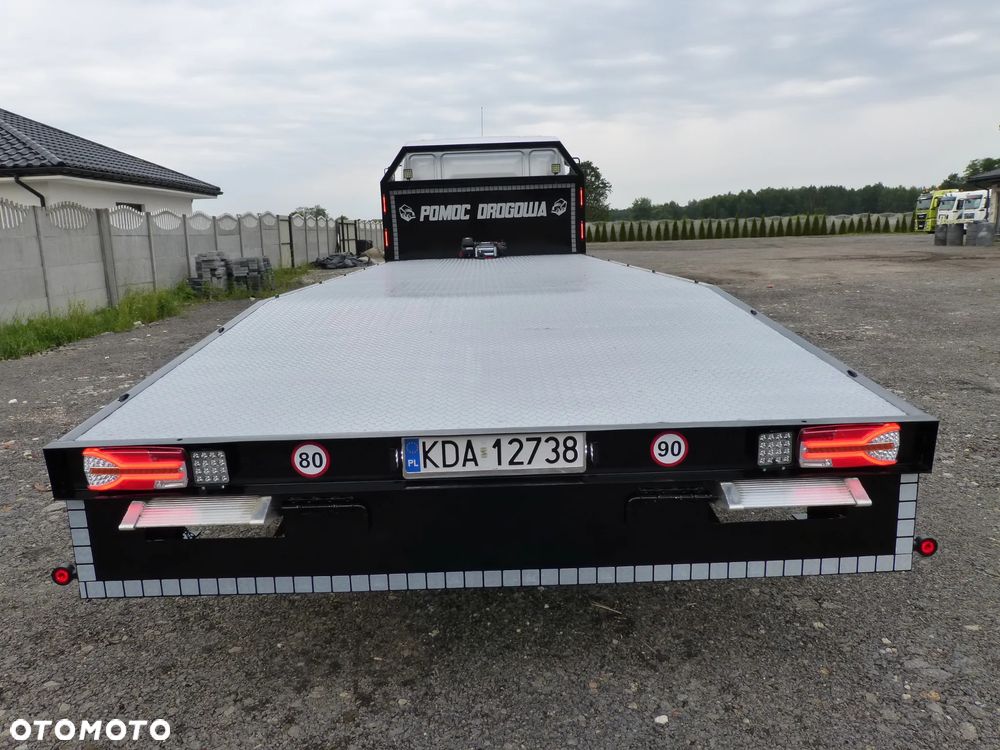 MAN LE 15.280 POMOC DROGOWA / AUTOLAWETA / SPECJALNY / DMC 15.000 KG / ŁADOWNOŚĆ 9.000 KG / PODUSZKI / DŁ.7.70 M - 10