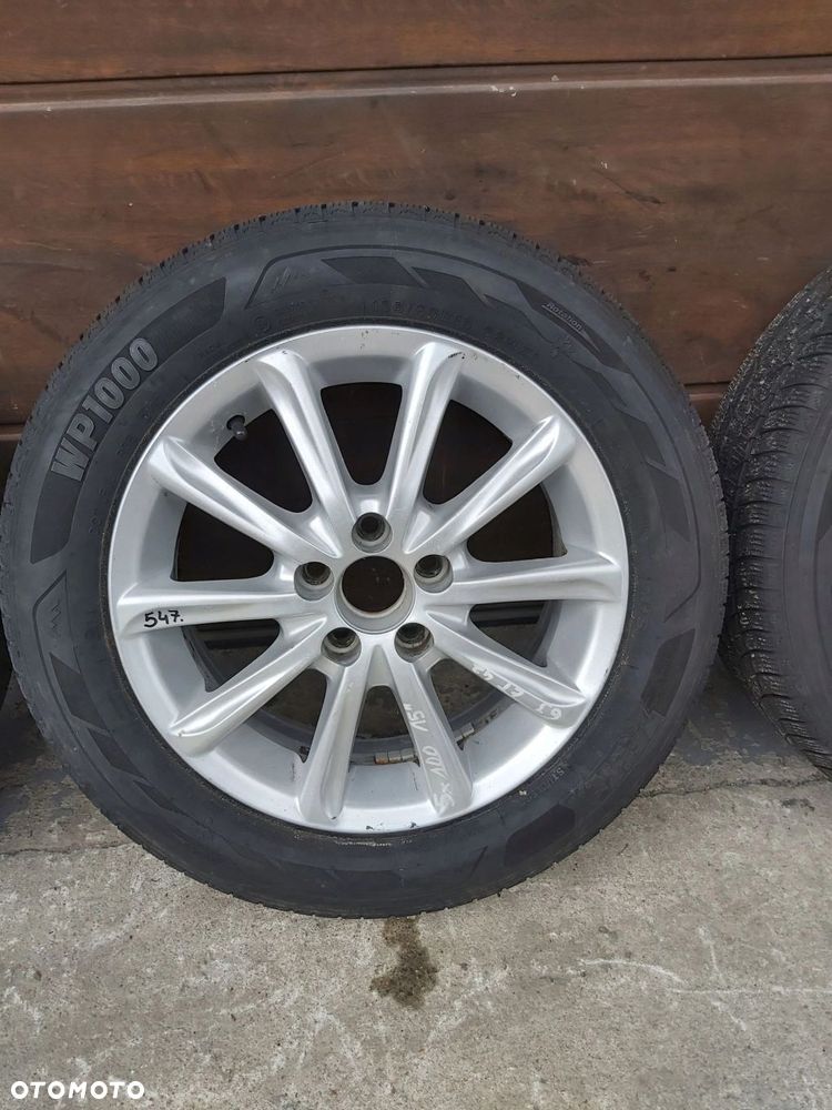 Alufelgi 15 5x100 opony zimowe 196/60R15 zimowe zima Toyota Seat Golf Audi - 4