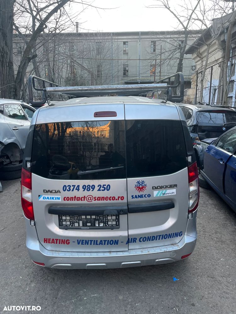 Usa stanga spate batanta Dacia Dokker 2012-2022 gri inchis model cu geam