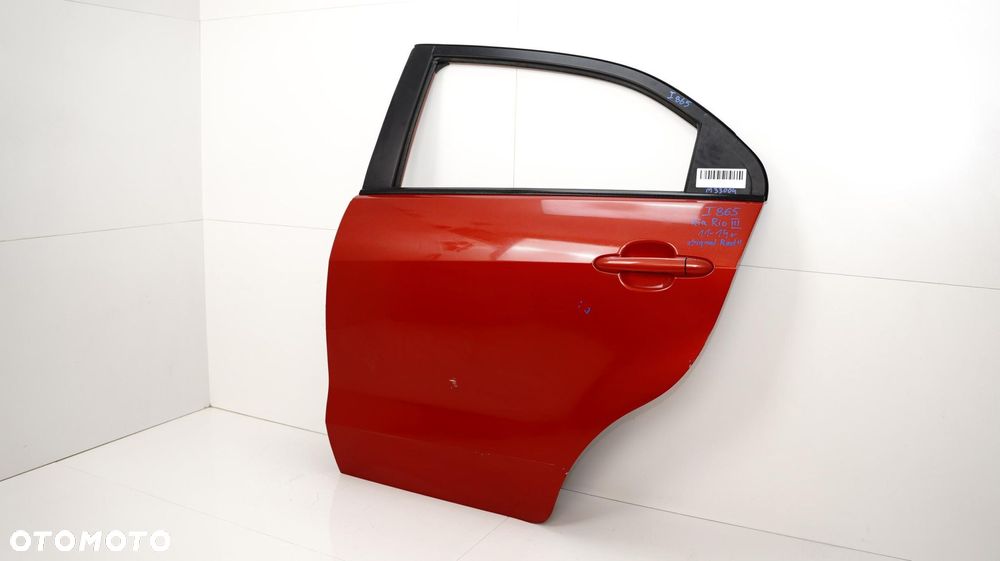 DRZWI LEWY TYŁ TYLNE KIA RIO III 11-14R SIGNAL RED - 3