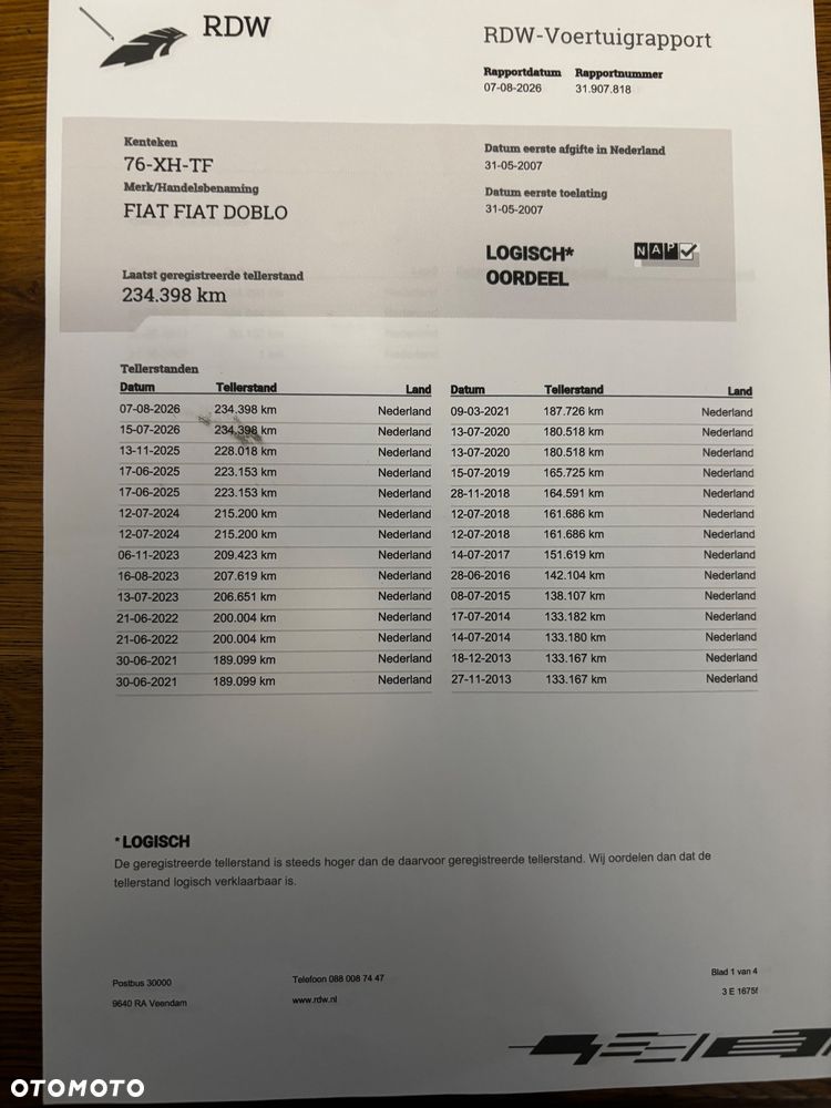 Fiat Doblo 1.4 8V Dynamic - 12