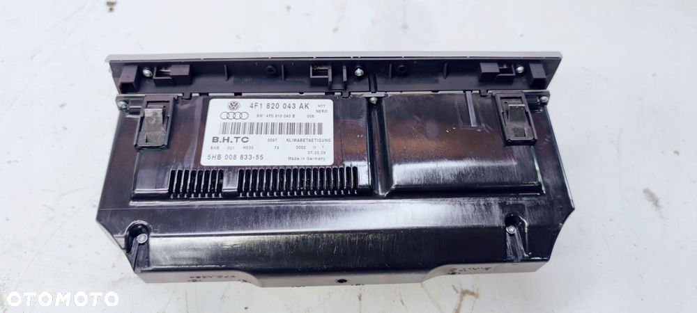 PANEL KLIMATRONIK AUDI A6 C6 LIFT 4F1820043AK - 7