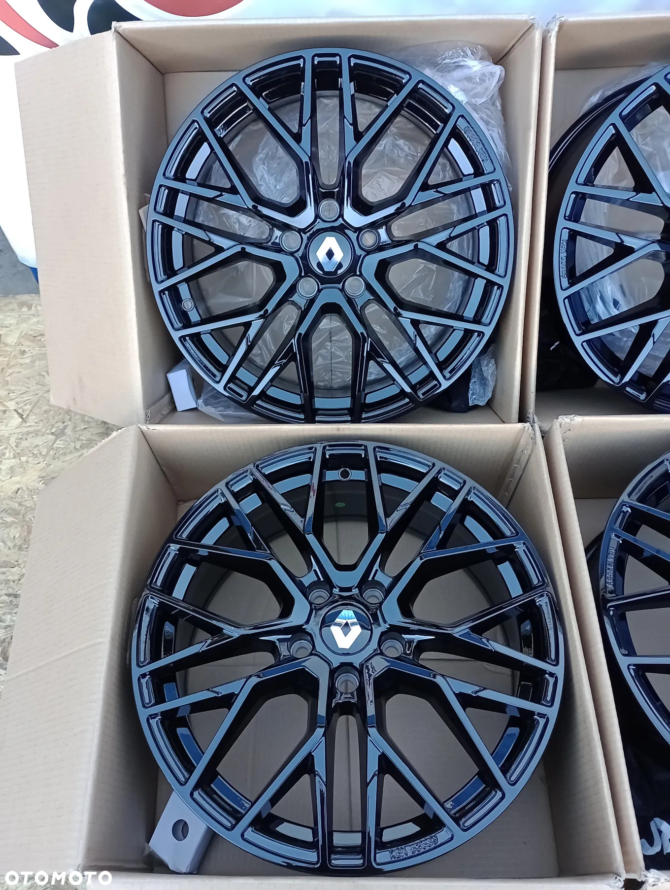 FELGI ALUMINIOWE 5x114,3 R18 8J ET45 RENAULT AUSTRAL CLIO FLUENCE KANGOO LAGUMA LATITUDE SCENIC TALISMAN - 2