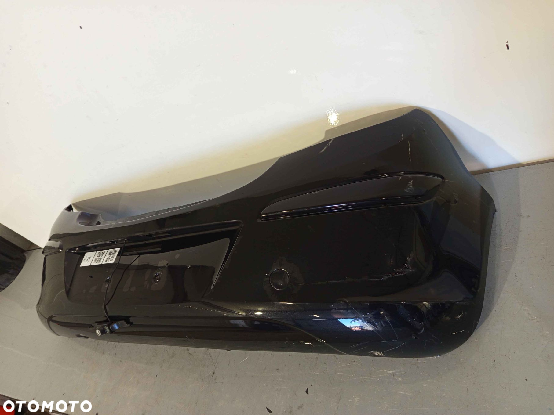 + ZDERZAK TYŁ TYLNY OPEL CORSA D Z20R CZARNY 5D 5 DRZWI HB - 2