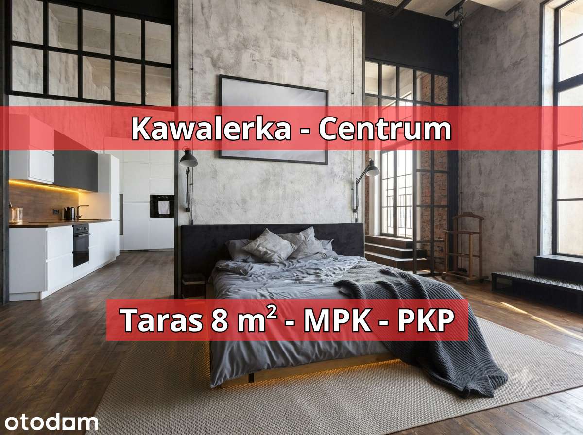 Osobna sypialnia- Duży TARAS - RABAT - TRAMWAJ + AUTOBUS + PKP