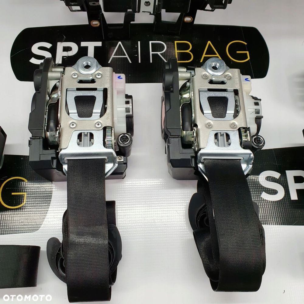 PORSCHA CAYENNE III 3 DESKA ROZDZIELCZA KONSOLA KOKPIT PULPIT PODUSZKI AIRBAG AIR BAG PASY KIT SET - 7