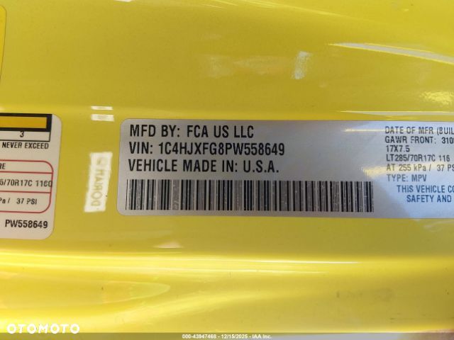 Jeep Wrangler Unlimited 3.6 Automatik Rubicon - 9