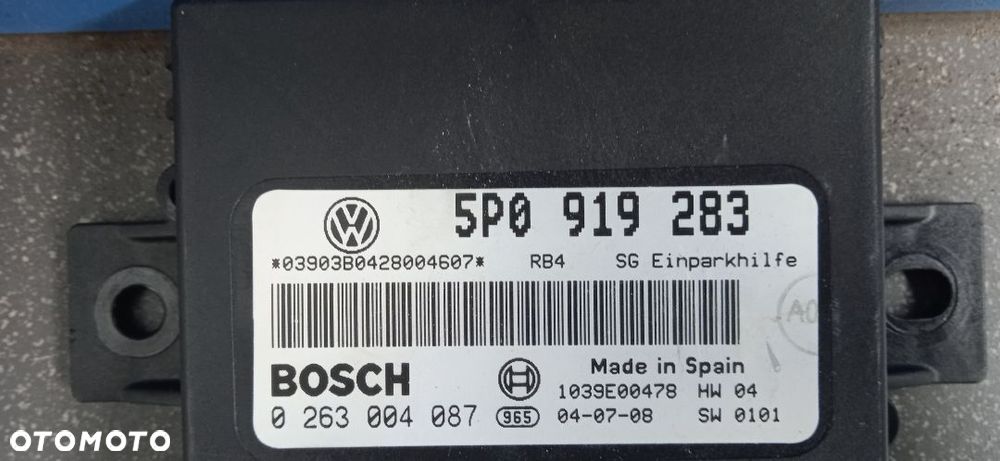 Sterownik moduł PDC Seat Altea 5P0919283 - 3