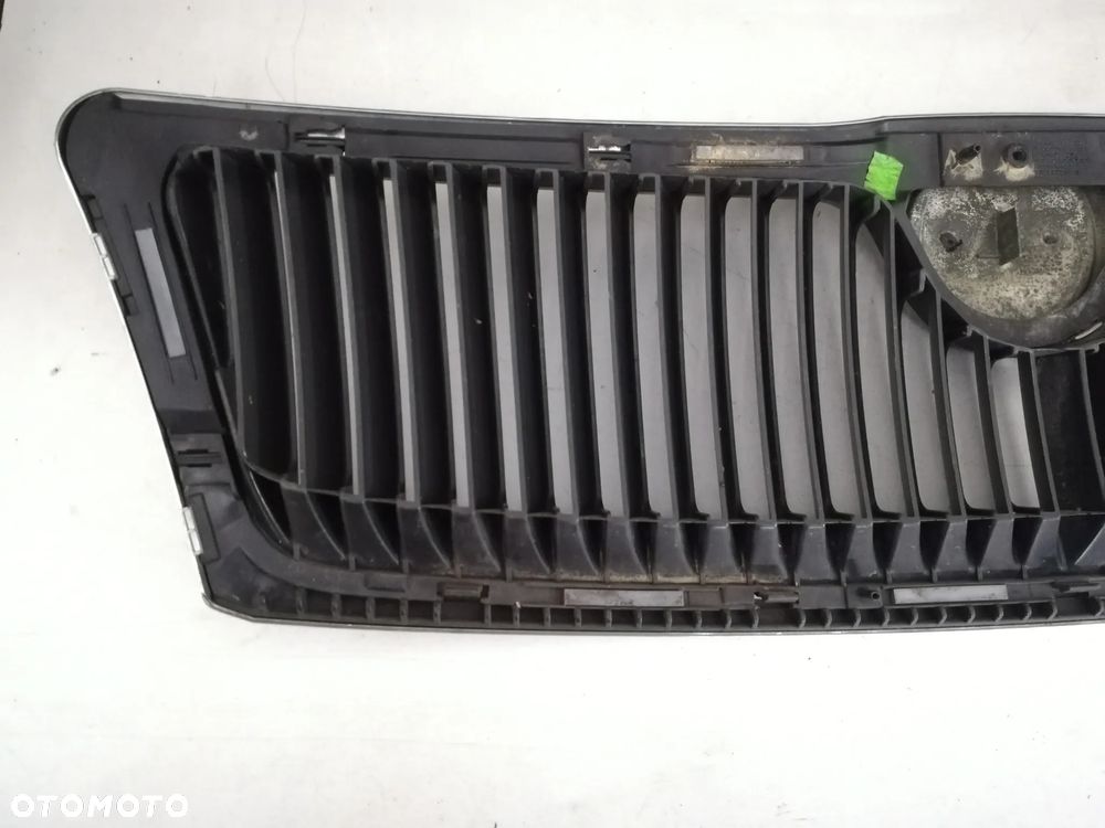 ATRAPA GRILLA SKODA FABIA II, ROOMSTER, OCTAVIA II, 5J0853668A, 1Z0853668 - 13