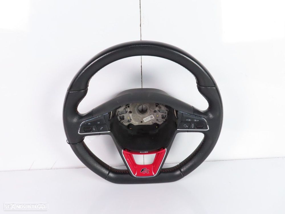 Volante sem Airbag "FR" Usado / Original SEAT IBIZA IV (6J5, 6P1)/SEAT IBIZA IV... - 1