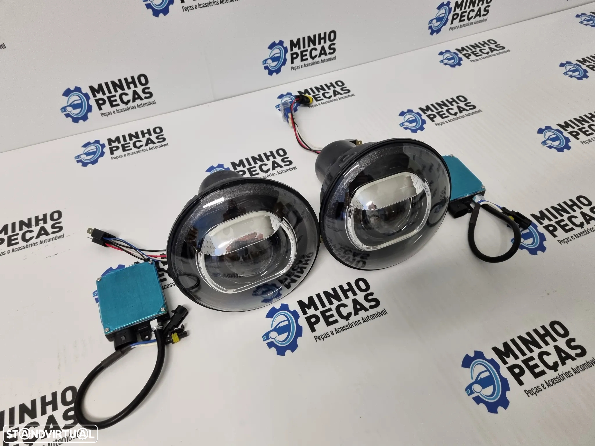 Faróis Jeep Wrangler JK Bi-Xênon HID - 5
