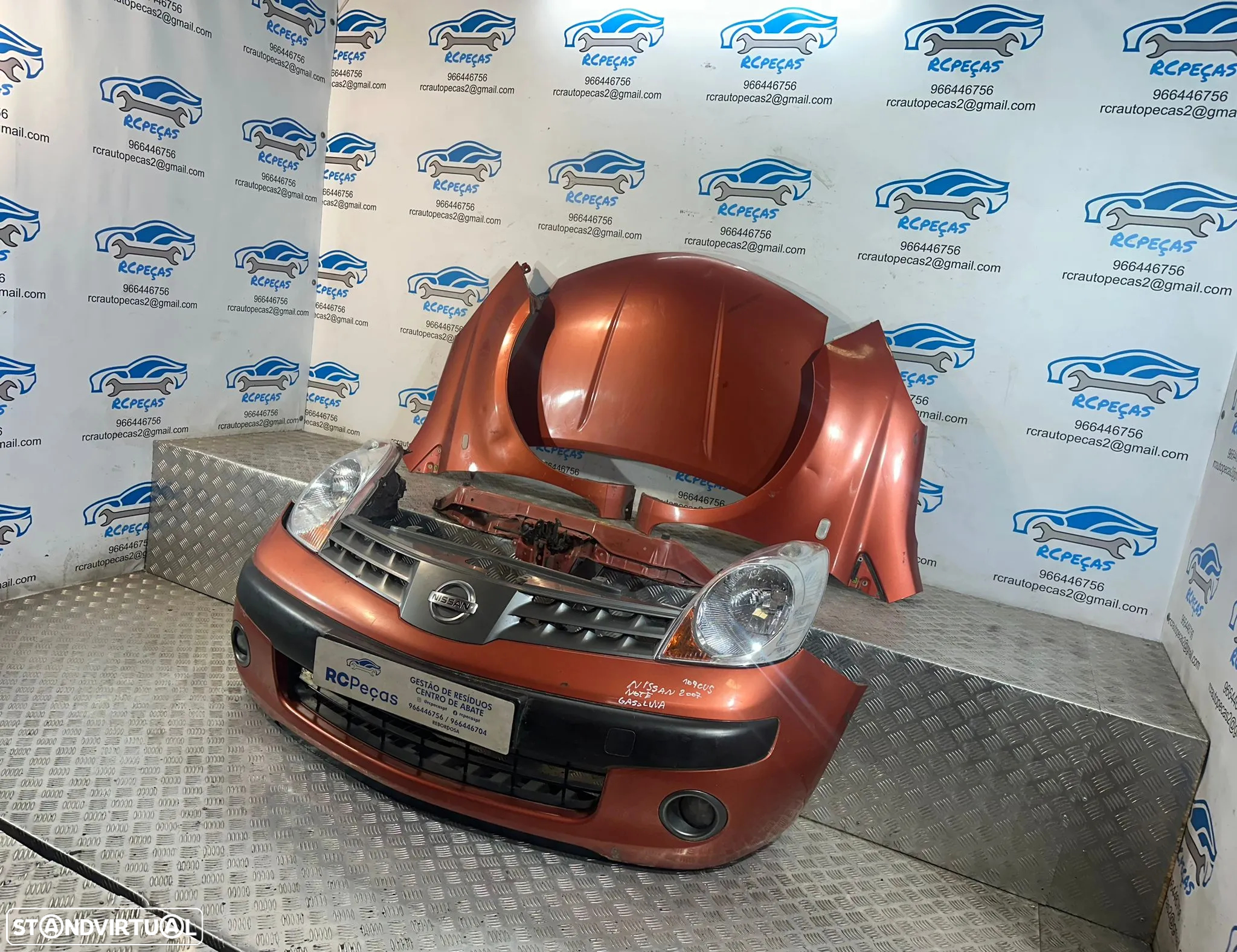 .Frente Completa Nissan Note E11 Pre Facelift 2006 a 2008 - 3