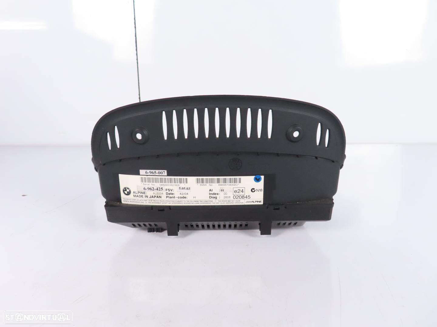 Monitor / Display Central Profissional 8.8 Usado / Original BMW 3 (E90)/BMW 3 To... - 5