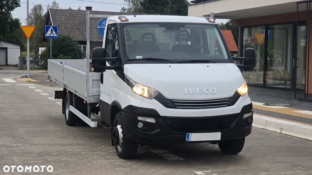 Iveco DAILY 3.0 180KM 10EP 72C18❗❗ŁADOWNOŚĆ 4 TONY / ZABUDOWA ROMCAR 5.20M / SKRZYNIA OTWARTA / ROSTAW OSI 4.35 / SKRZYNIA MANUALNA / TEMPOMAT / BURTY 40CM / SALON POLSKA / 1 WŁASCICIEL -❗❗ - 10