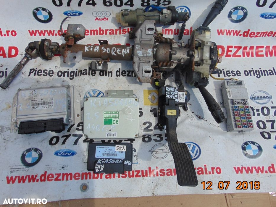 Bloc semnalizare stergatoare Kia Sorento banda volan spirala bloc lumi - 2