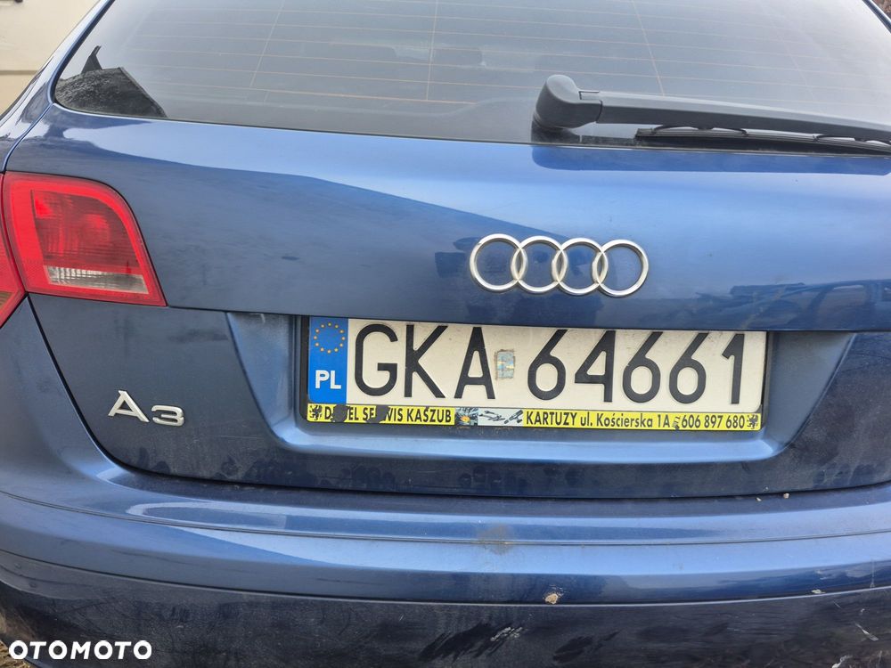 Klapa bagażnika audi a3 8p sportback lz5c - 5