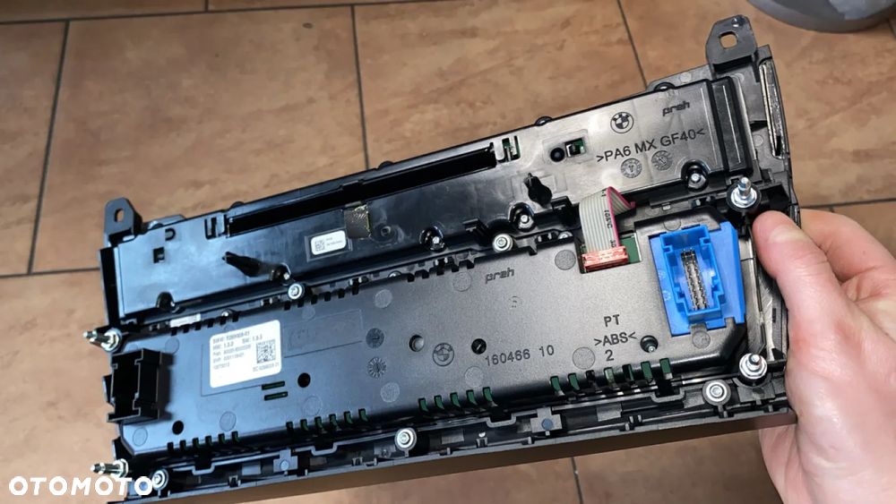 BMW 5 F10 F11 PANEL KLIMATYZACJI RADIA 9299008 - 2