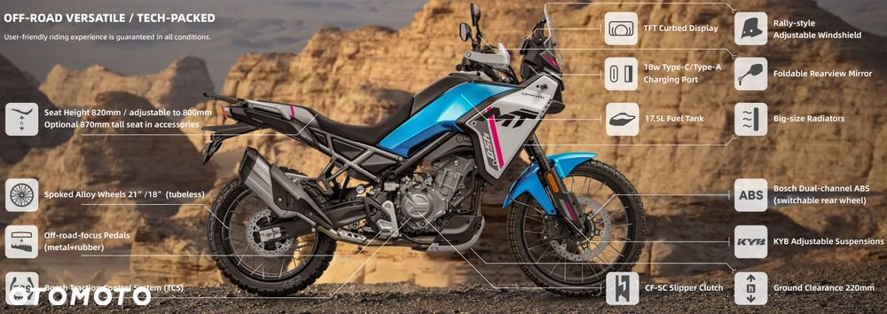 CFMoto 450MT - 2