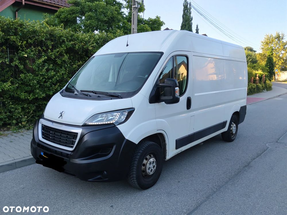 Peugeot Boxer L2H2 klima/Webasto/grzany fotel/hak/serwis ASO - 1