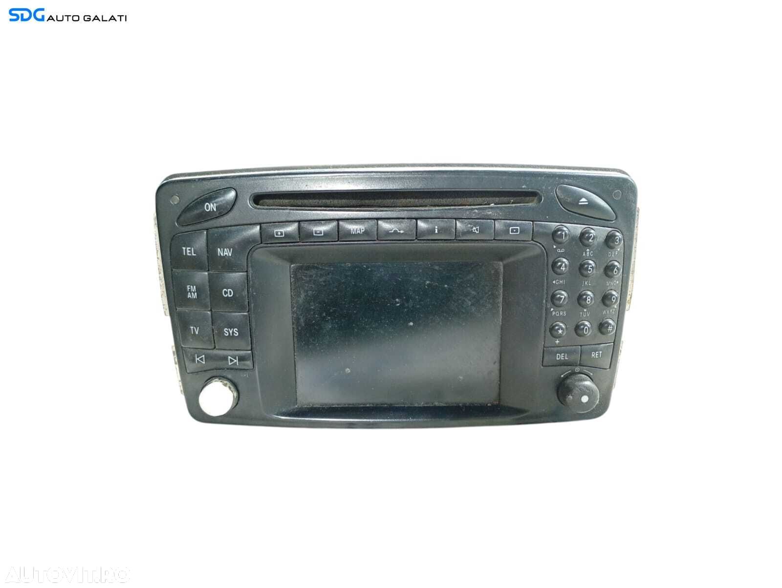 Unitate Radio Navigatie Navi GPS Mercedes Clasa C Class W203 2001 - 2007 Cod A2038275242 [LC0842] - 1