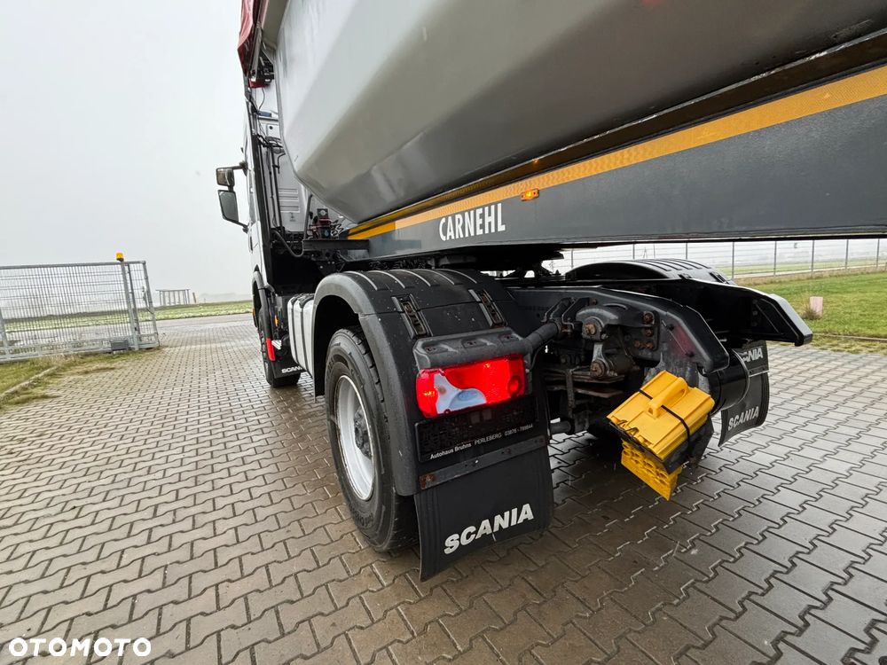 Carnehl MC2A20 2 osie szeroki rozstaw , osie SAF, mulda stalowa, (SChmitz, Schwarzmuller, Meiller, Langendorf) oś podnoszona, automatyczna plandeka - 16