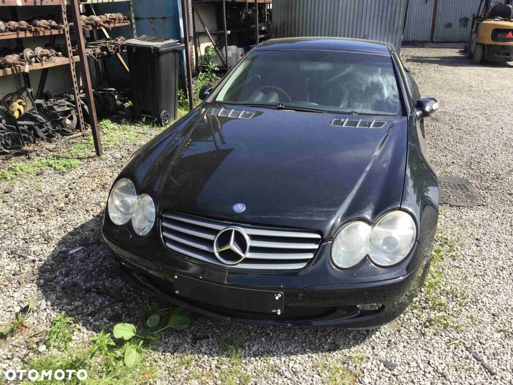 Maska Zderzak Reflektory Błotniki Wzmocnienie Belka Pas Przedni Lampy Mercedes SL500 SL350 R230 - 30