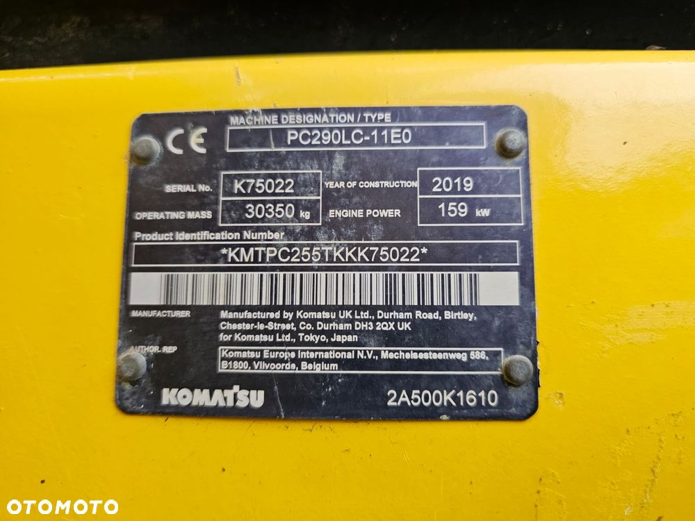 Komatsu 290 - 3