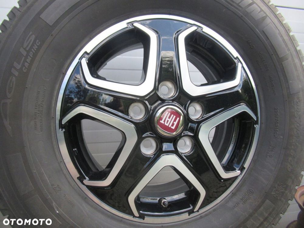 ALU+OPONY LATO FIAT DUCATO ,CITROEN JUMPER,PEUGEOT BOXER 5x130, 225/75R16 - 2