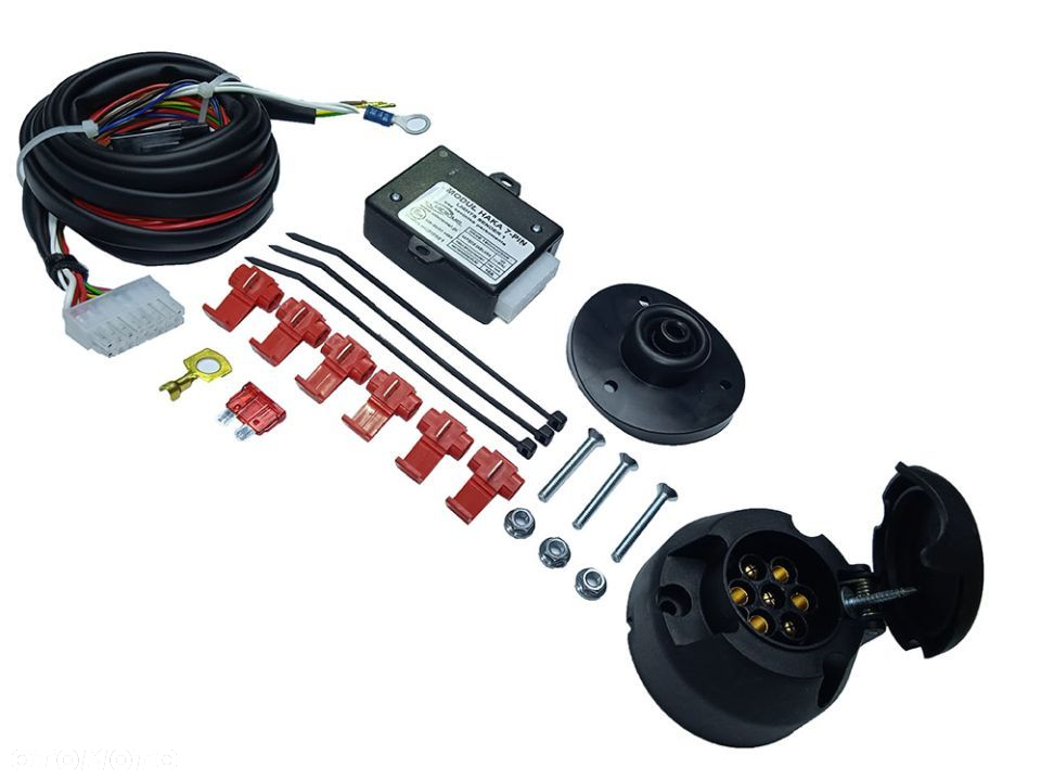 HAK HOLOWNICZY + MODUŁ + WIĄZKA + GNIAZDO 7/13P OPEL VECTRA C KOMBI III od 2002 - 2008 - 10