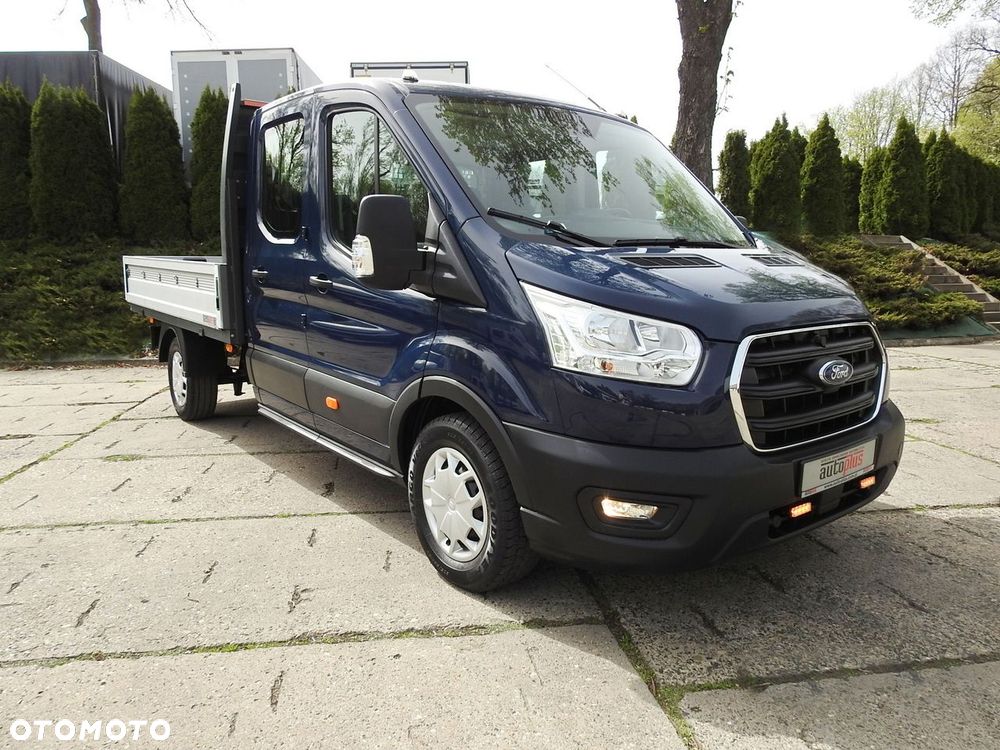 Ford TRANSIT SKRZYNIA PODWÓJNA KABINA DOKA 7 MIEJSC TEMPOMAT KLIMATYZACJA LEDY  130KM - 20