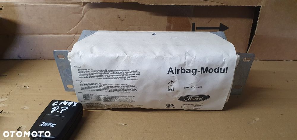 Poduszka konsoli kierowcy poduszki pasy sensor AIRBAG zestaw naprawczy Ford C-max - 2