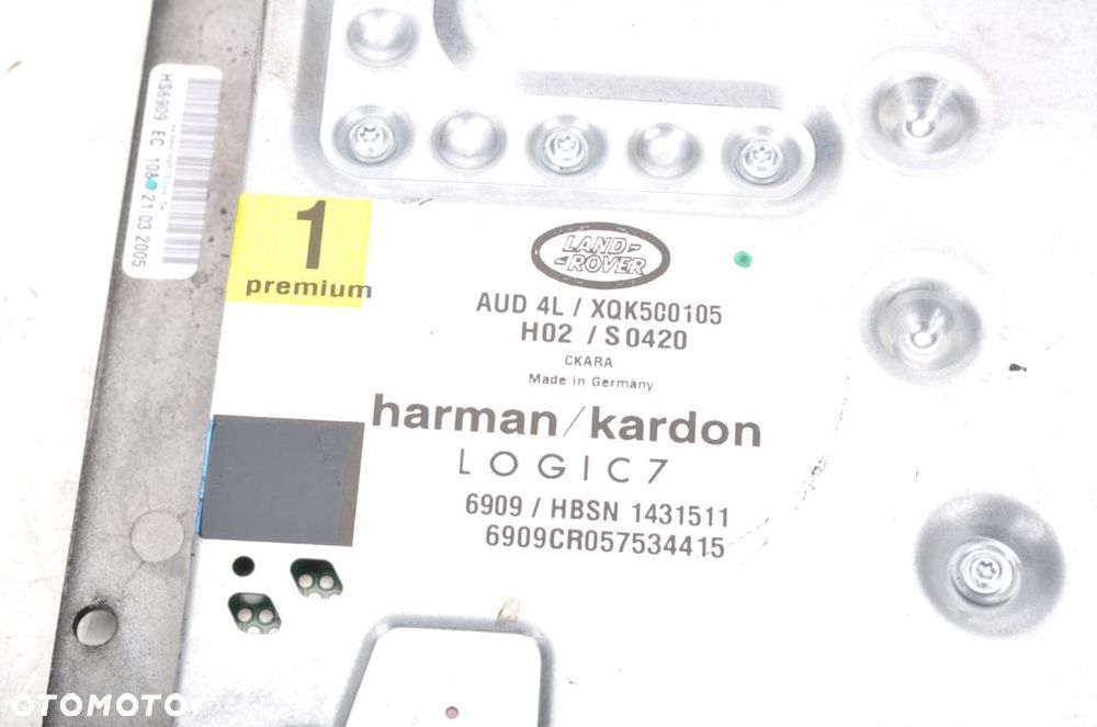 RANGE ROVER SPORT L320 GŁOŚNIKI WZMACNIACZ HARMAN - 25