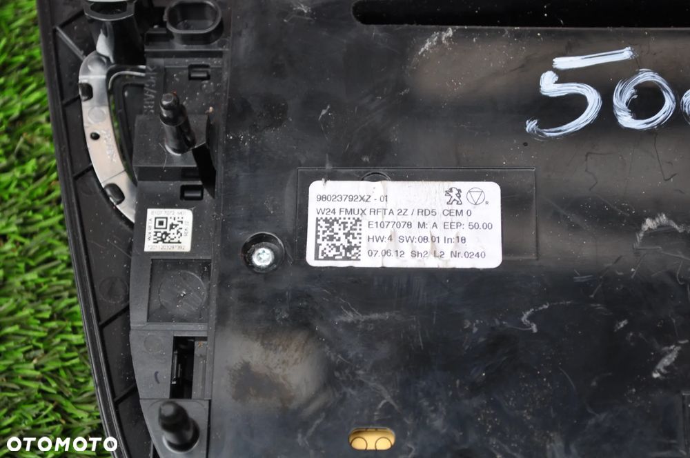 peugeot 508 panel radia 98023792XZ WYSYŁKA - 5