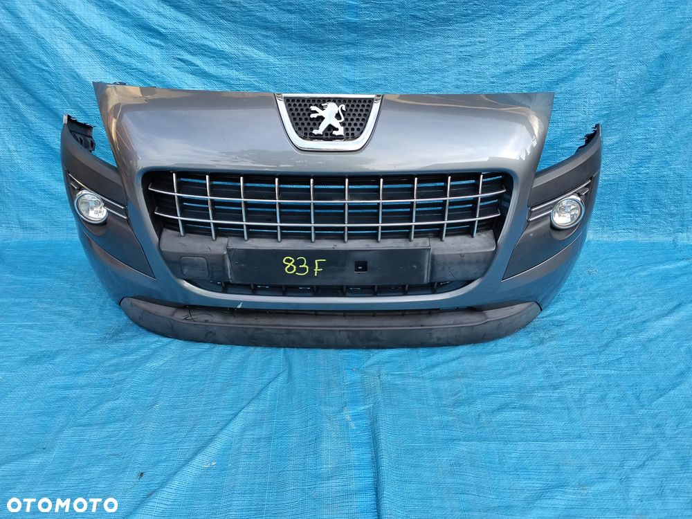 83F Zderzak przód przedni kompletny PEUGEOT 3008 I  wysyłka - 3