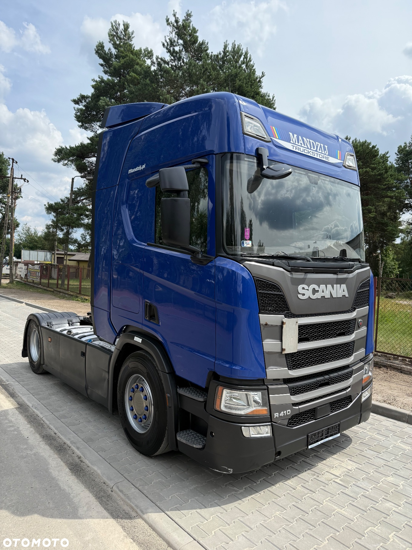 Scania R410 TOPLINE AUTOMAT RETARDER FULLSPOJLERY LEDY SKÓRA EURO 6 890000km 2018r - 3