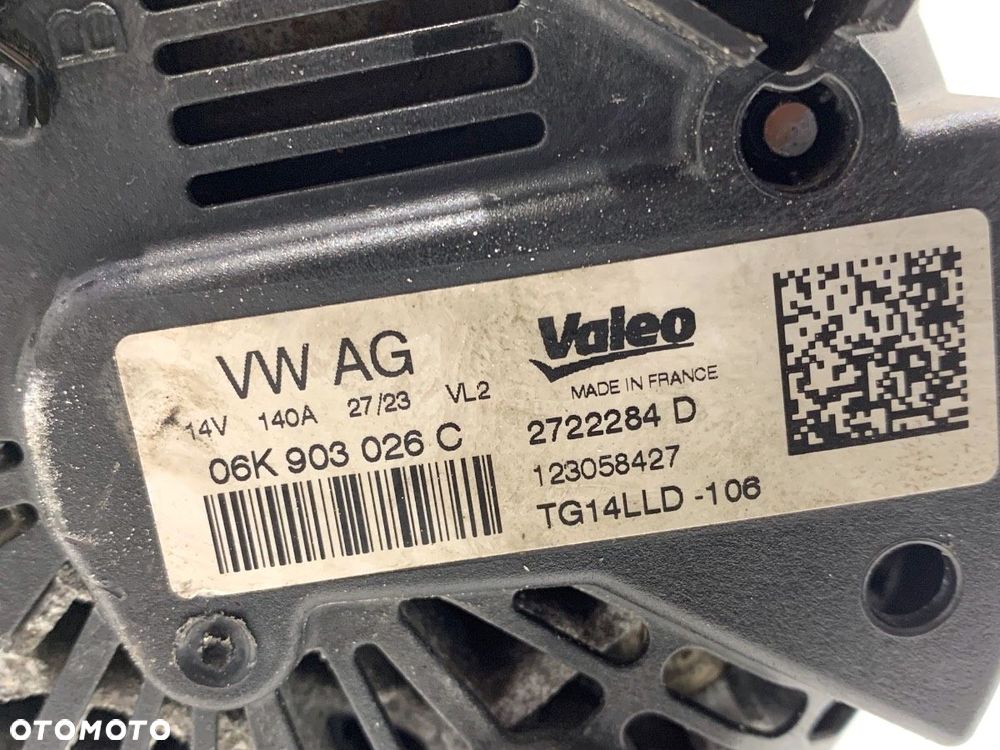 ALTERNATOR  CUPRA FORMENTOR (KM7) 2020 - 2022 2.0 TSI 4Drive 228 kW [310 KM] benzyna 2020 - 2022 - 5