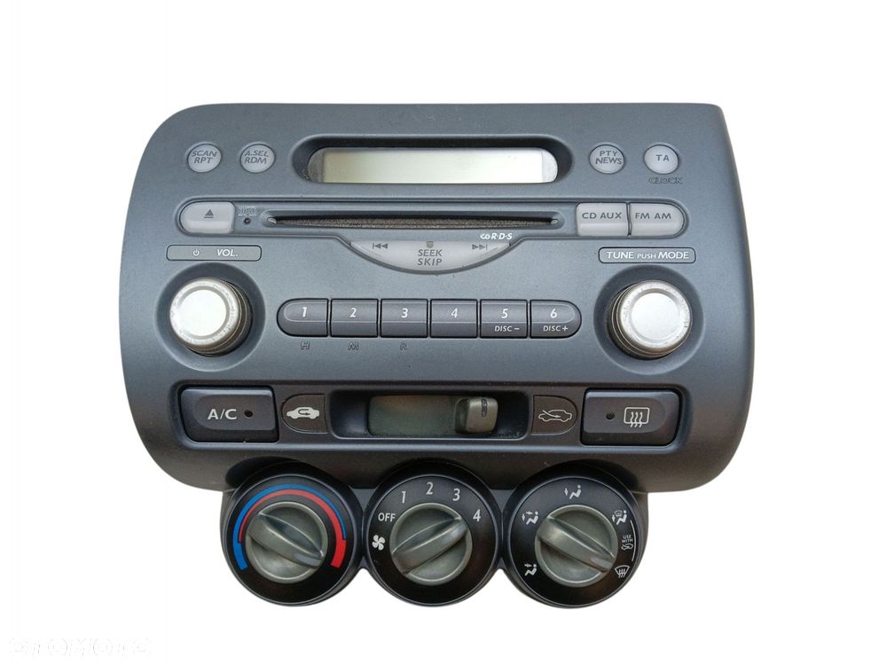 RADIO CD PANEL NAWIEWU HONDA JAZZ II (2002-2004) 39100-SAA-G112 - 1